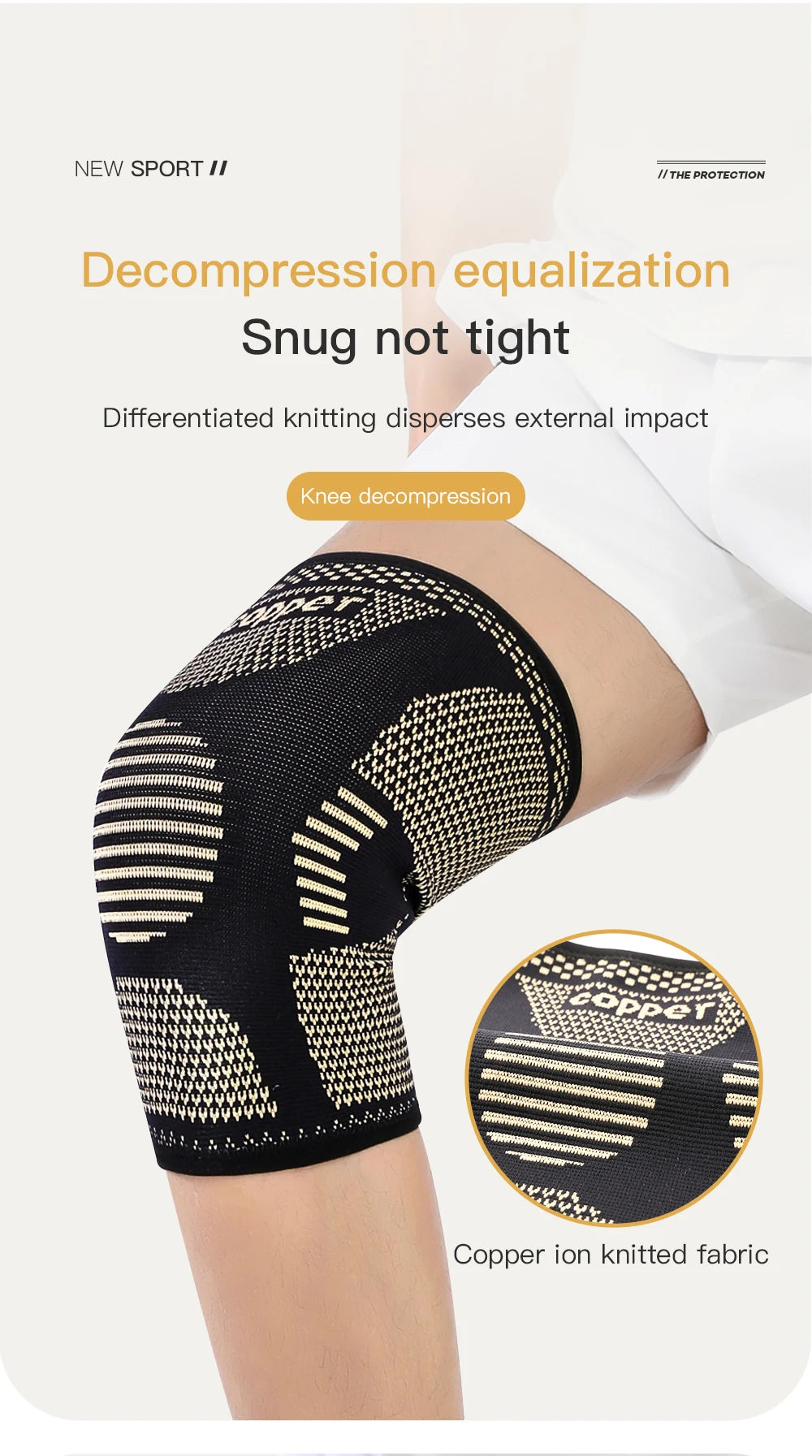 FormFit™x Copperfit Knee Brace