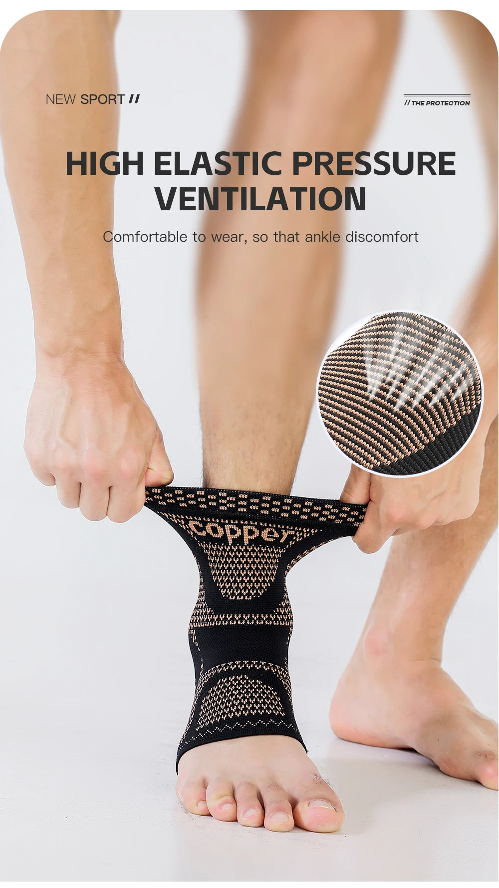 FormFit™ x CopperFit Ankle Brace