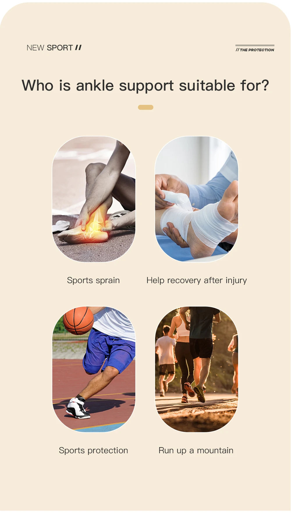 FormFit™ x CopperFit Ankle Brace