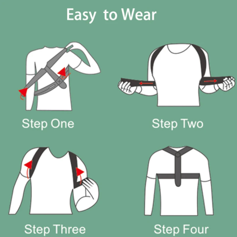FormFit™ Adjustable Back & Shoulder Posture Corrector