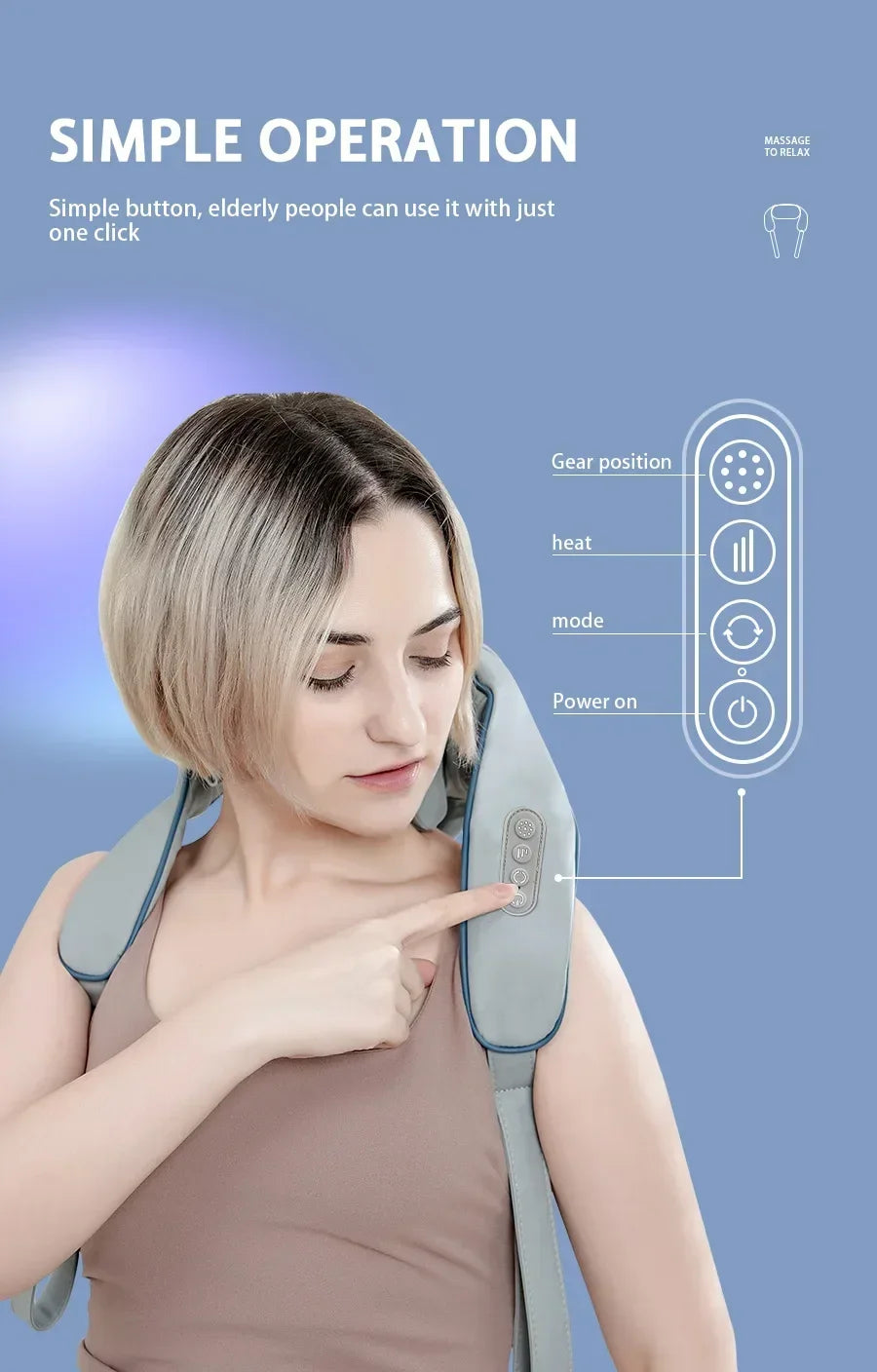 FormFit™ Electric Neck Massager