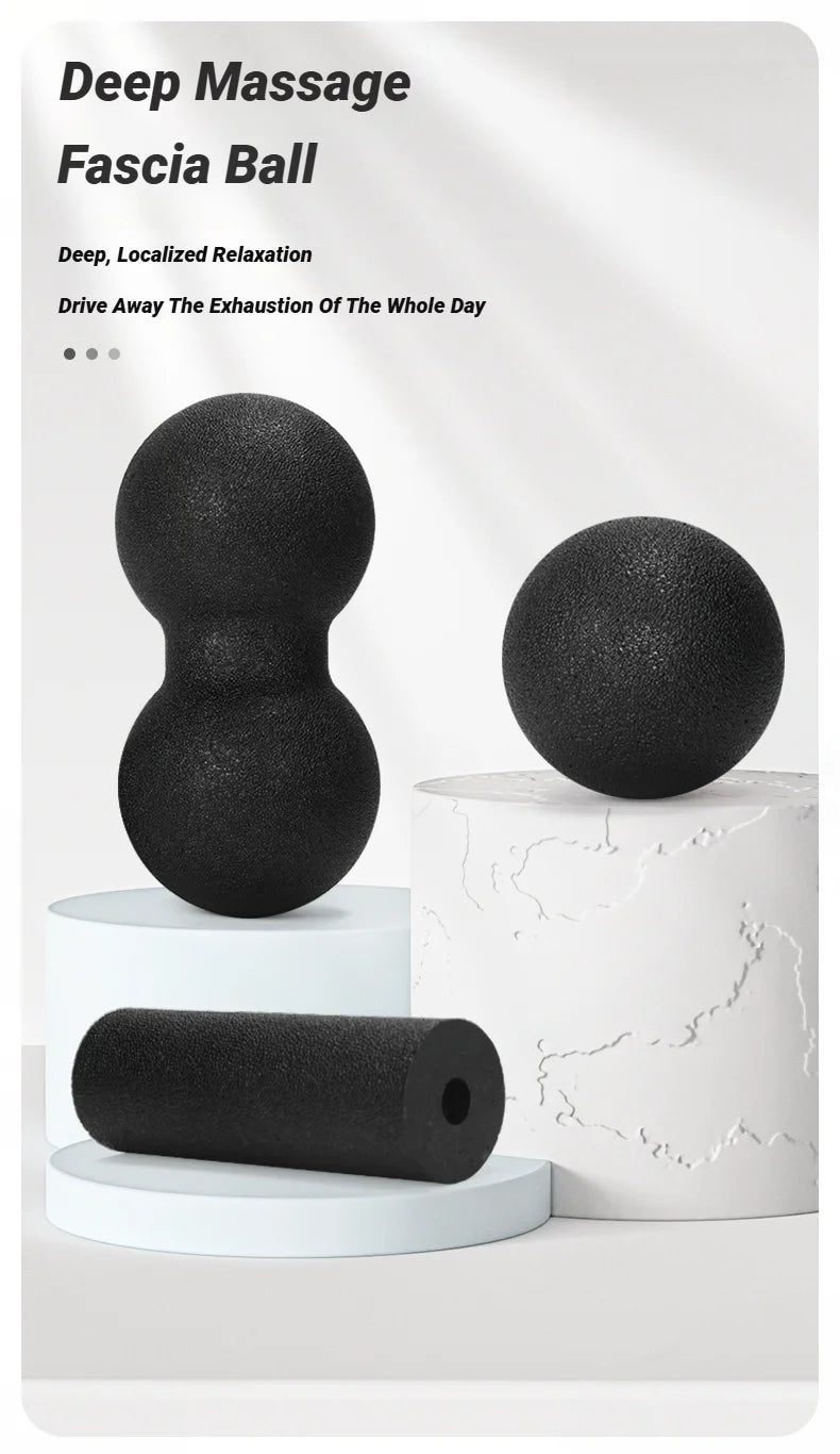 EPP Yoga Peanut Balls Body Massage Fascia Ball Suit Foam High Density Muscle Relaxation Exercise Fitness Relieve Pain Cervical