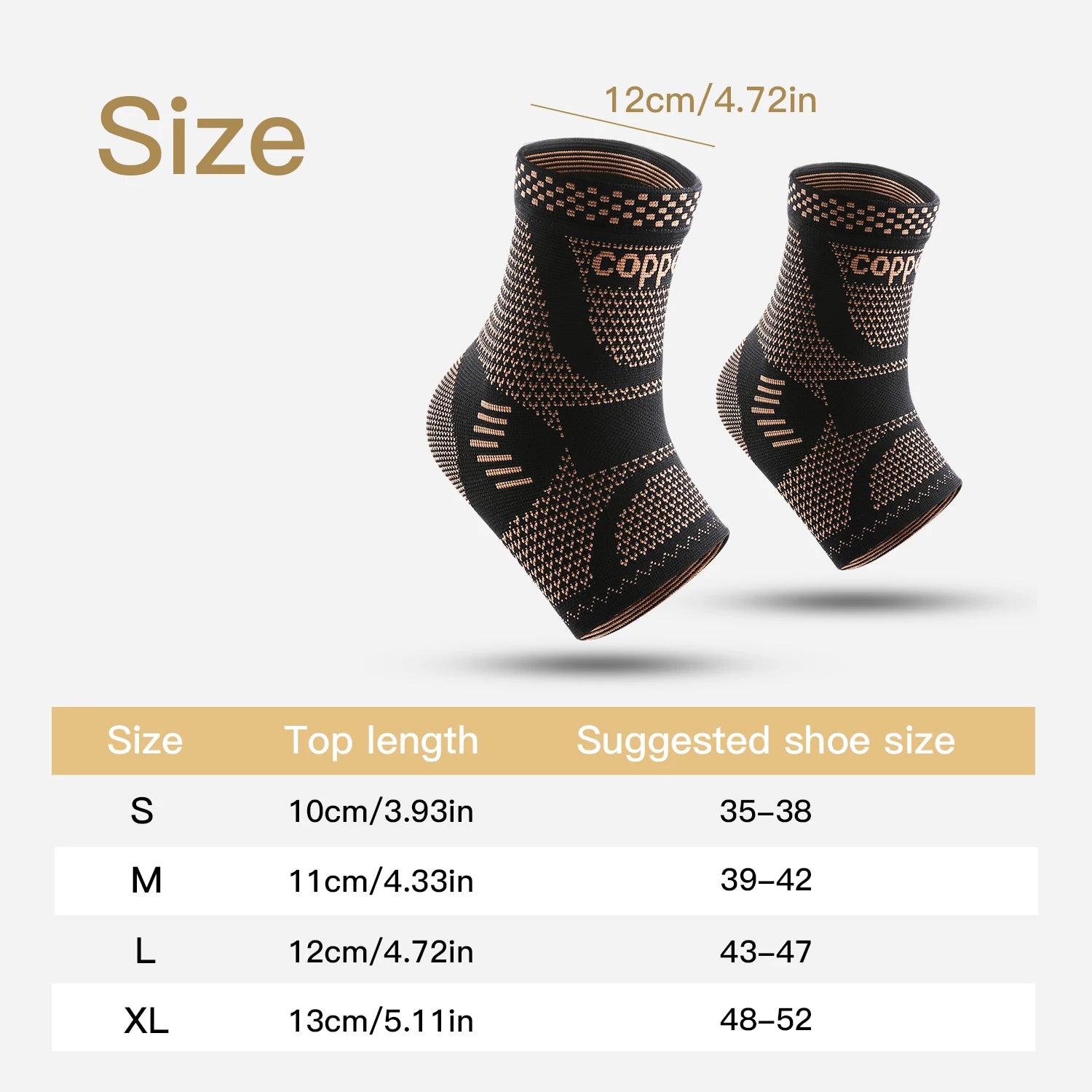FormFit™ x CopperFit Ankle Brace
