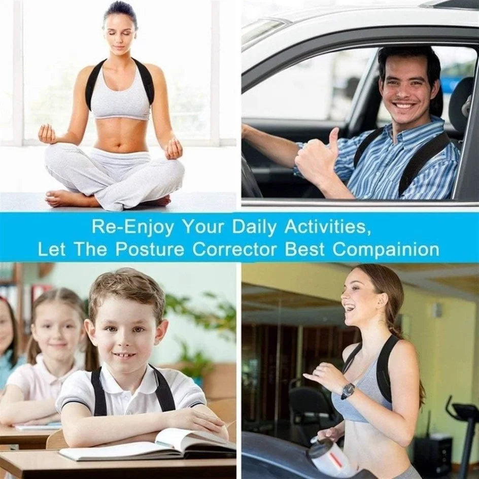 FormFit™ Adjustable Back & Shoulder Posture Corrector