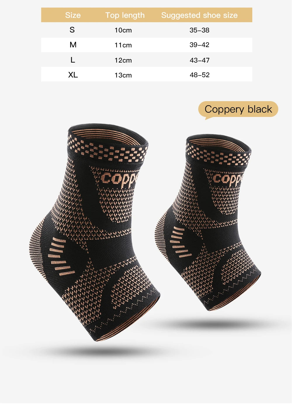 FormFit™ x CopperFit Ankle Brace