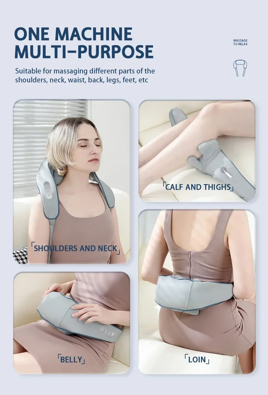 FormFit™ Electric Neck Massager