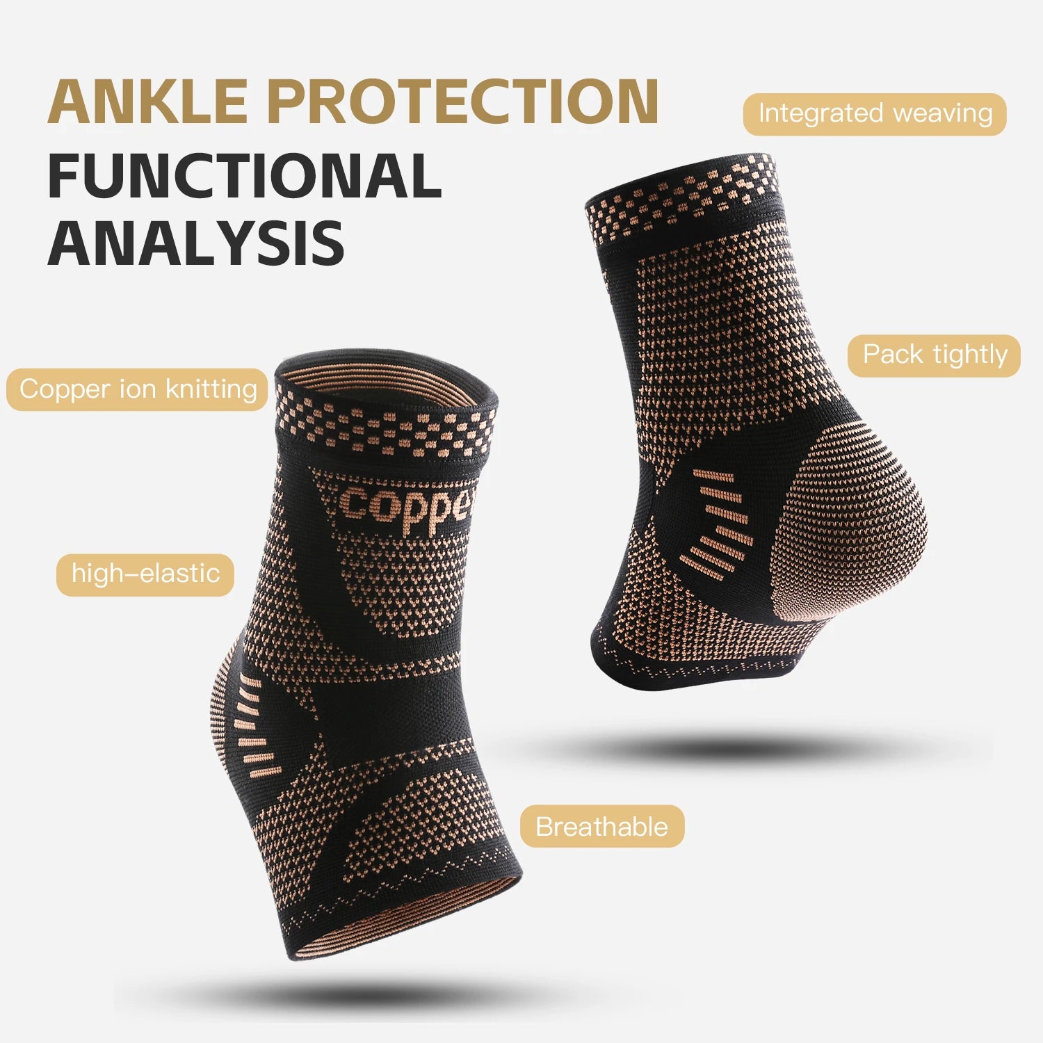 FormFit™ x CopperFit Ankle Brace