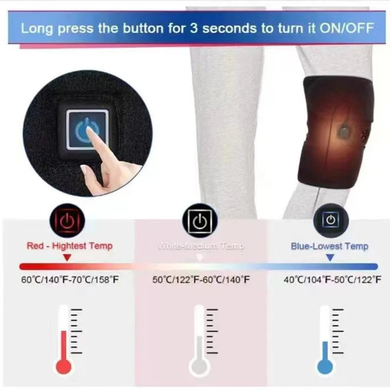 FormFit™ Electric Knee Heating Brace