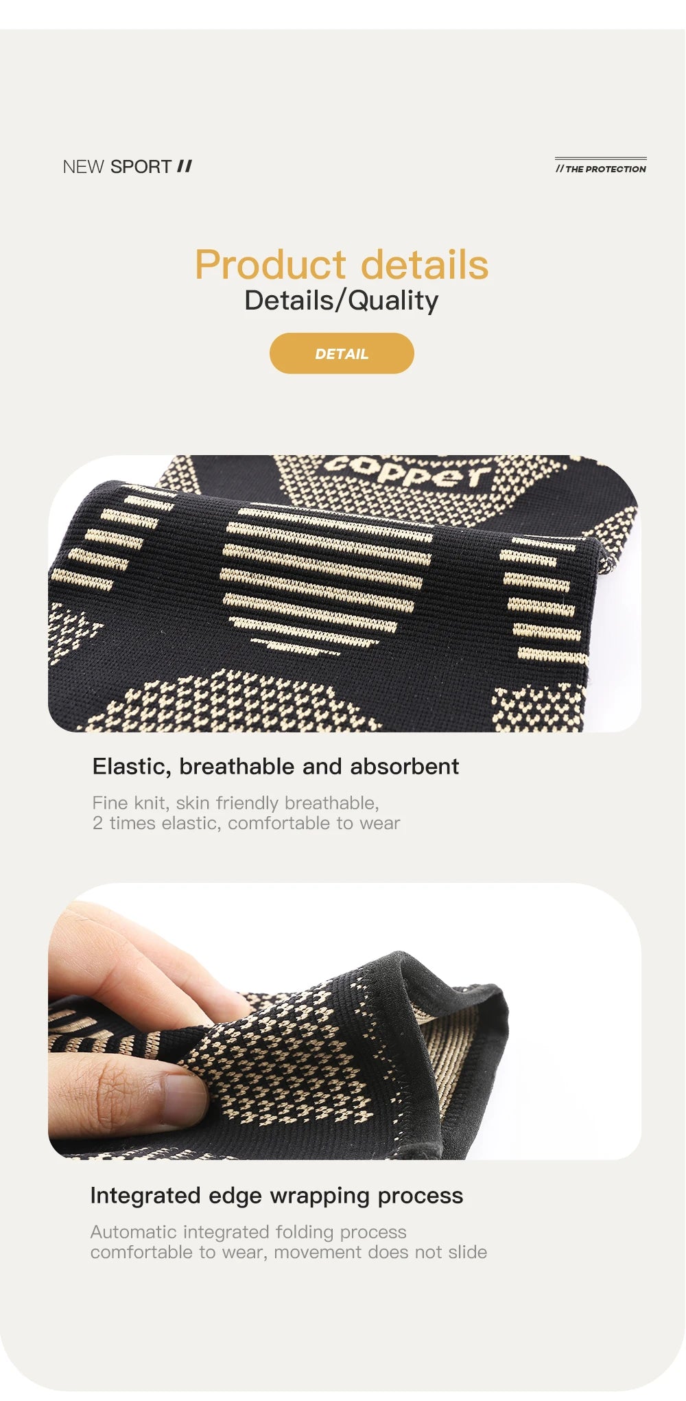 FormFit™x Copperfit Knee Brace