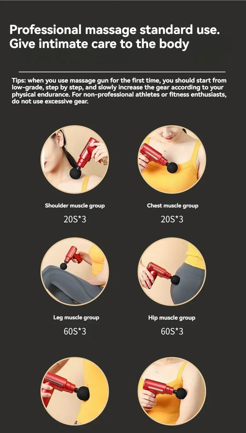 FormFit™ USB Massage Gun