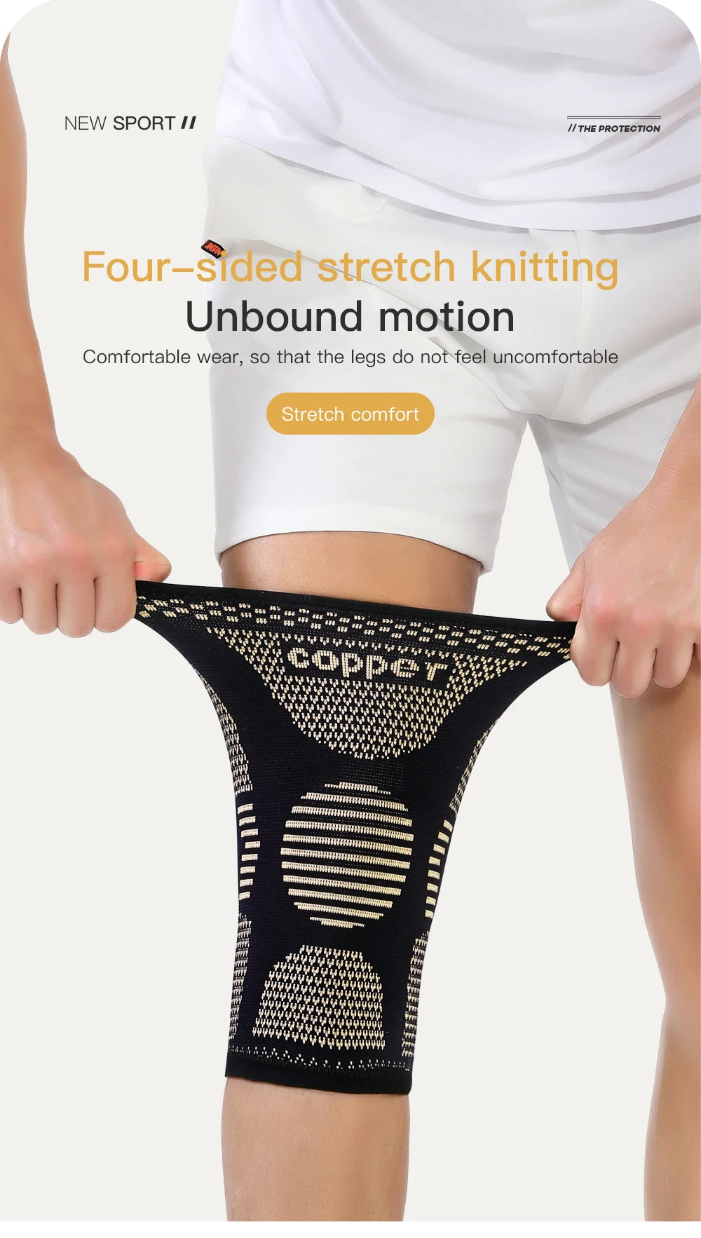 FormFit™x Copperfit Knee Brace