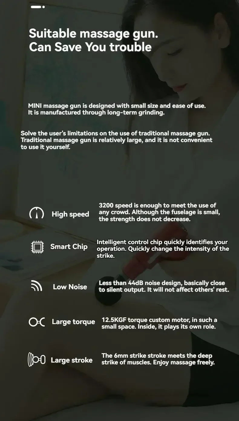 FormFit™ USB Massage Gun