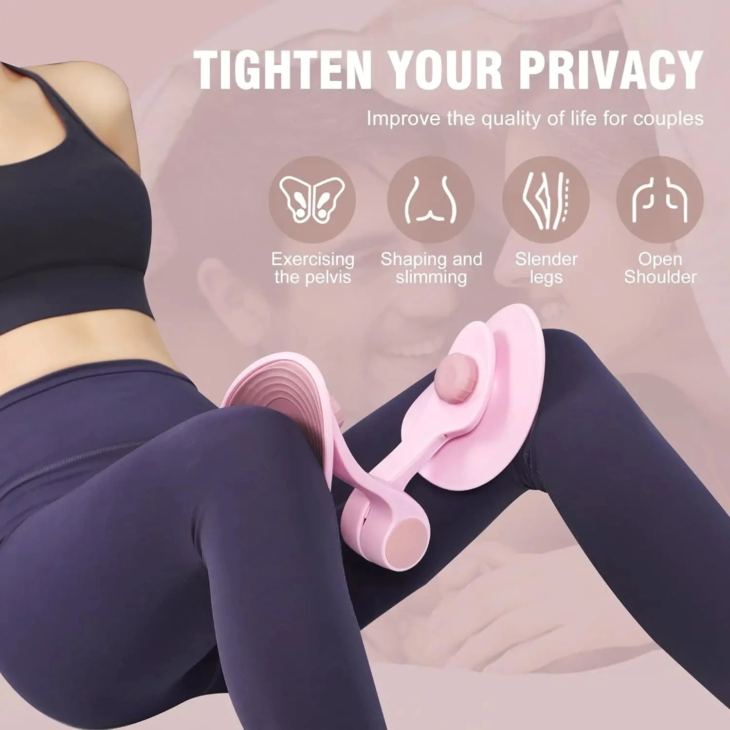 FormFit™ Yoga Leg Clamp Pelvic Floor Muscle Trainer