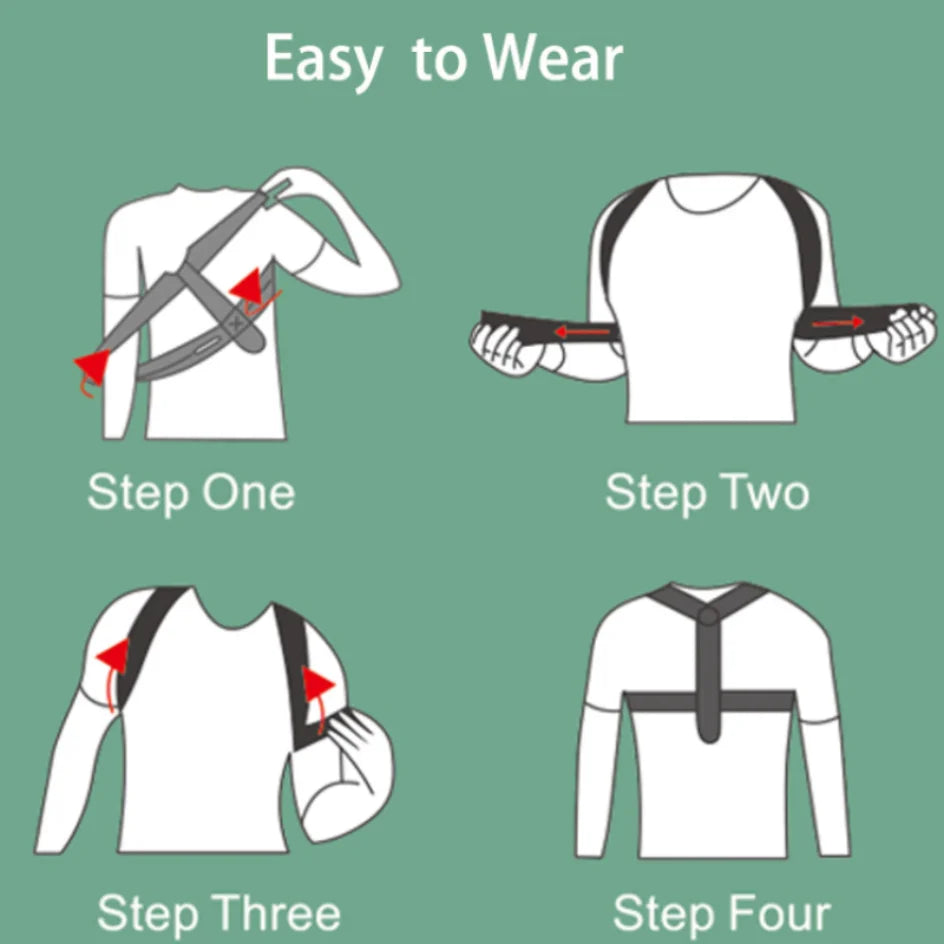 FormFit™ Adjustable Back & Shoulder Posture Corrector